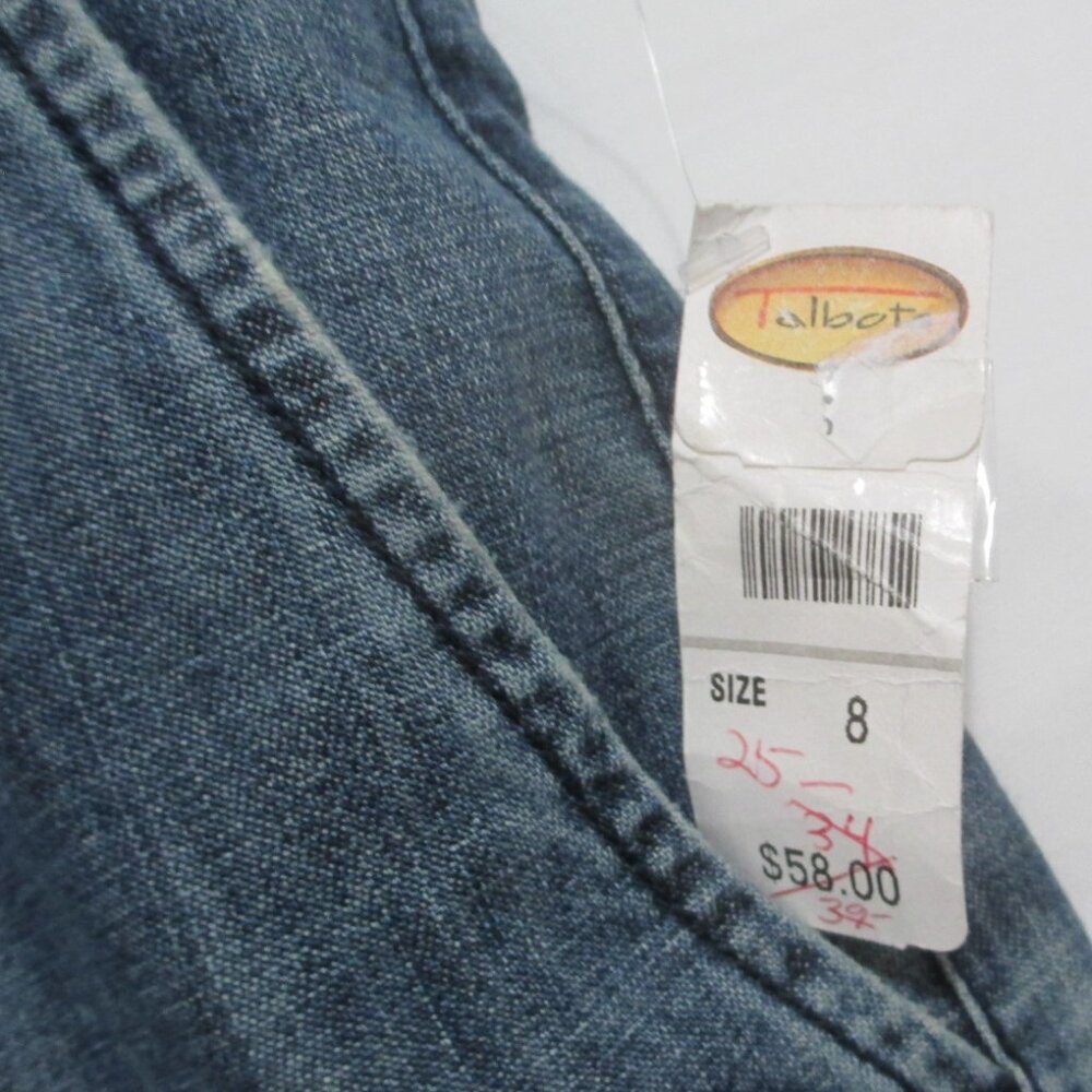 NWT Talbots Jean Cargo Capris Women Size 8 Vintage Y2K - Picture 3 of 7